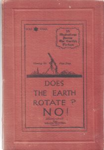 Cover of book entitled "Does the Earth rotate? NO!"